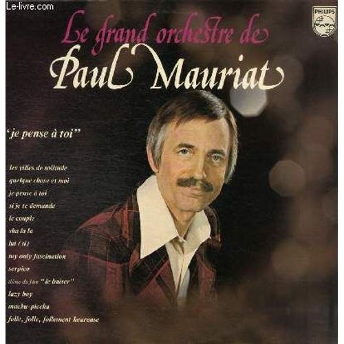 Disque Vinyle 33t Les Villes De Solitude, Quelque Chose Et Moi, Je Pense A Toi, Si Je Te Demande, Le Couple, Sha La La, Lui, My Only Fascination, Serpico, Lazy Boy, Machu-Picchu, Folle ...