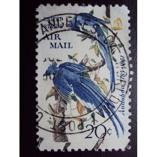 Etats-Unis...20cents.United States..Audubon (1785 - 1851). Oblitéré.