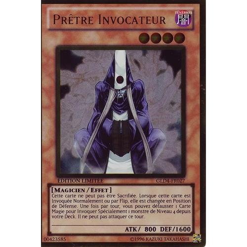 Pretre Invocateur - Yu-Gi-Oh! - Gld4-Fr027 - G