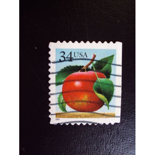 Etats-Unis...34 U.S.A. "Pomme". Oblitéré.