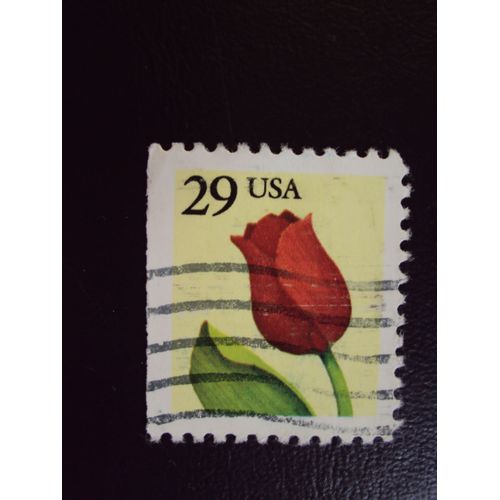 Etats-Unis...29 U.S.A. "Tulipe". Oblitéré.