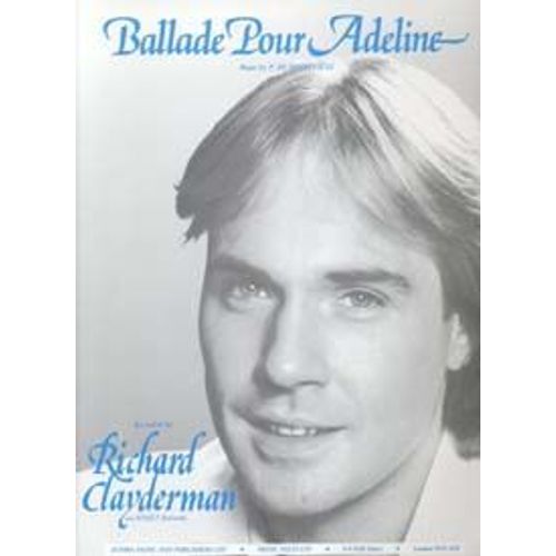 Partition Piano  Ballade Pour Adeline Clayderman