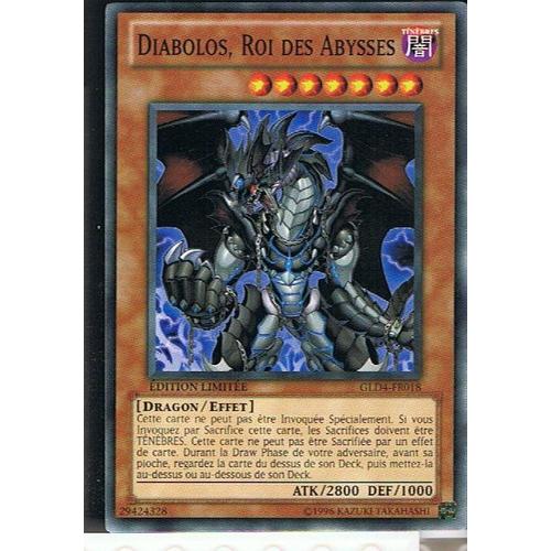 Diabolos Roi Des Abysses - Yu-Gi-Oh! - Gld4-Fr018 - C