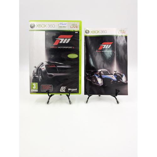 Jeu Xbox 360 Forza Motorsport 3 En Boite, Complet (Manque Cd1)