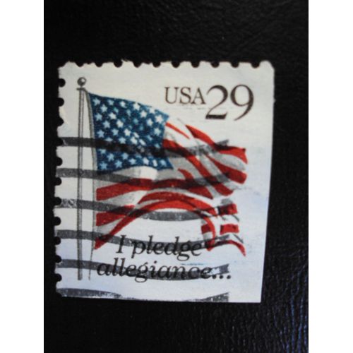 Etats-Unis...U.S.A.29...I Pledge Allegiance....(Drapeau). Oblitéré.