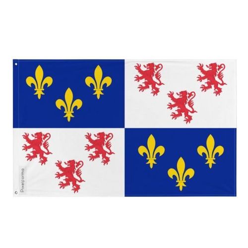Drapeau Picardie 96x144cm en polyester
