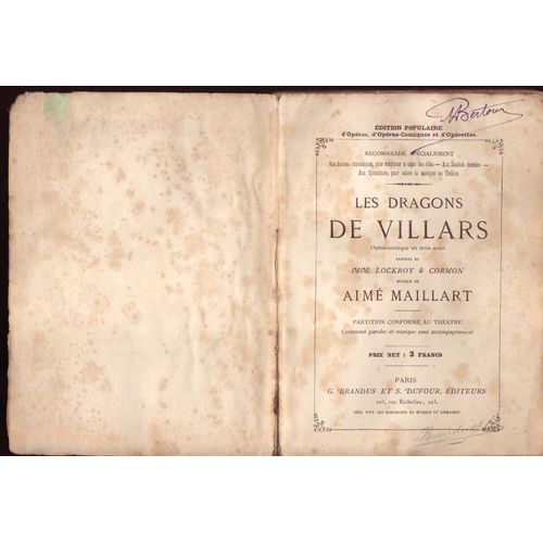 Maillart - Les Dragons De Villars