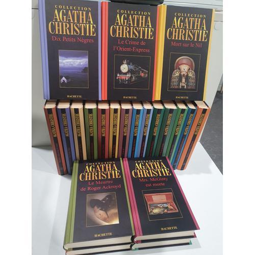 Collection Agatha Christie - 21 Livres - Edition Hachette