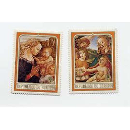Burundi - 2 Timbres Neufs - Peinture