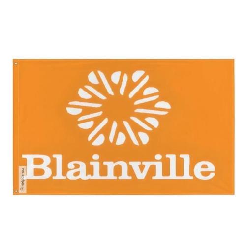 Drapeau Blainville 192x288cm en polyester