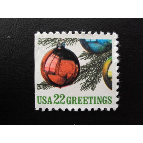 Etats-Unis...U.S.A.22cents.Série Christmas : Greetings.