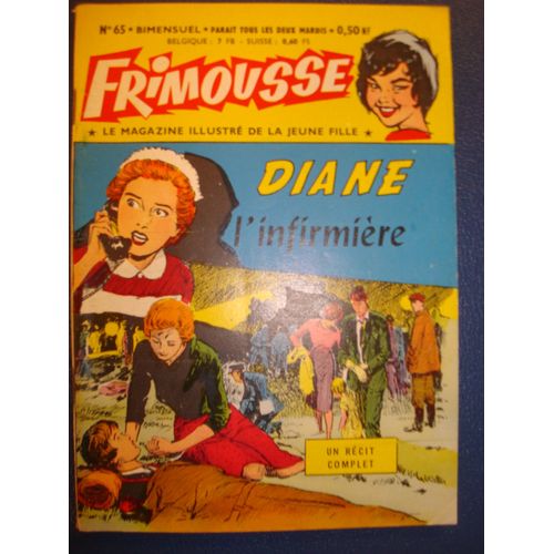 Frimousse-N 65-28 Mars 1961-  N° 65 : Le Magazine Illustré De La Jeune Fille-