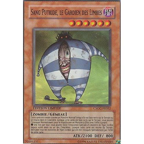 Sang Putride, Le Gardien Des Limbes Edition Limitée Csoc-Frse2 Super Rare