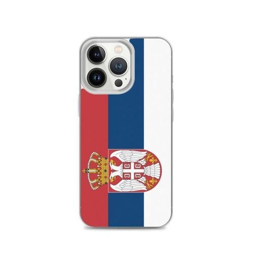 Coque Iphone Drapeau De La Serbie Iphone 13 Pro