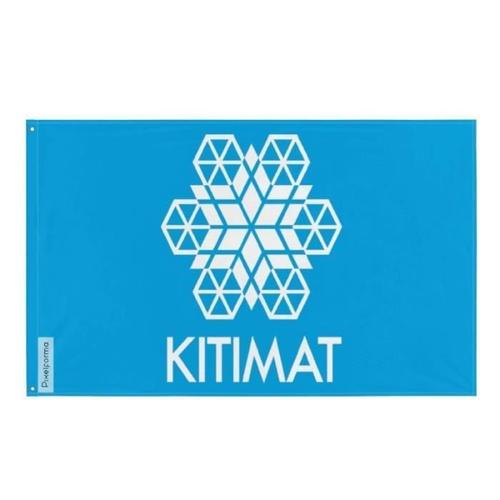 Drapeau Kitimat 90x150cm en polyester