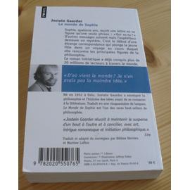  Le Monde de Sophie. Roman sur l'histoire de la philosophie -  Gaarder, Jostein - Livres