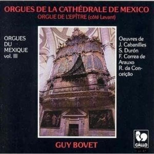 Oeuvres De Cabanilles, Duron, Arauxo & Conceicao Bovet, Orgue