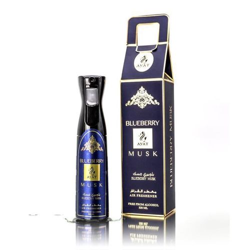 Ayat Perfumes BLUEBERRY MUSK Spray Vaporisateur 320 ML Parfum Maison et Intérieur ? Désodorisant Notes: Jasmin Fraise Musc