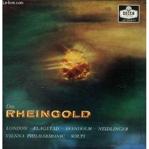 3 Disques Vinyles 33t Das Rheingold