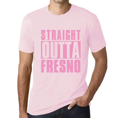 Homme Tee-Shirt Tout Droit Sorti De Fresno - Straight Outta Fresno - T-Shirt Graphique Éco-Responsable Vintage Cadeau Nouveauté