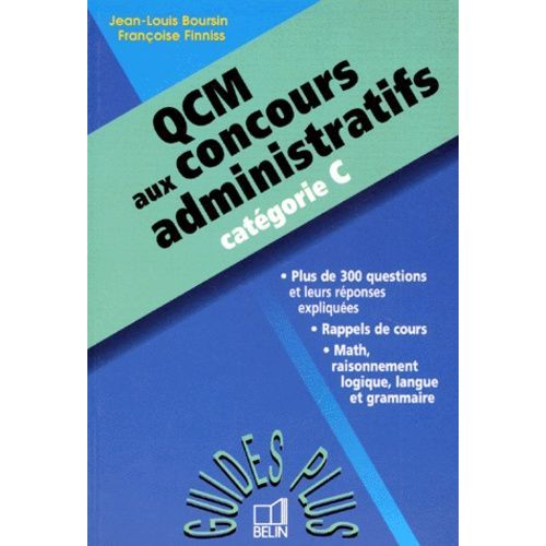 Qcm Aux Concours Administratifs, Catégorie C