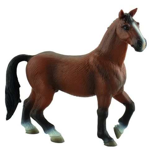 Animal World Figurine Cheval Oldenburg Marron 14,5 Cm