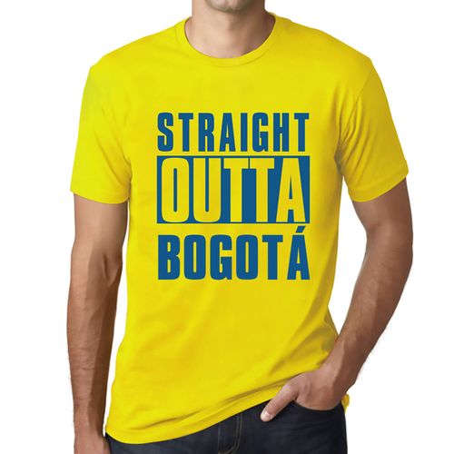 Homme Tee-Shirt Tout Droit Sorti De Bogotá - Straight Outta Bogotá - T-Shirt Graphique Éco-Responsable Vintage Cadeau Nouveauté