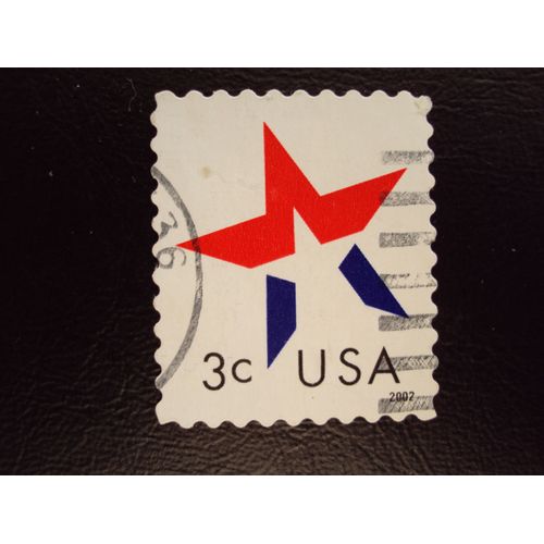 États-Unis...3cents U.S.A. L' Etoile. Oblitéré.