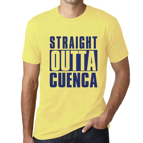 Homme Tee-Shirt Tout Droit Sorti De Cuenca - Straight Outta Cuenca - T-Shirt Graphique Éco-Responsable Vintage Cadeau Nouveauté