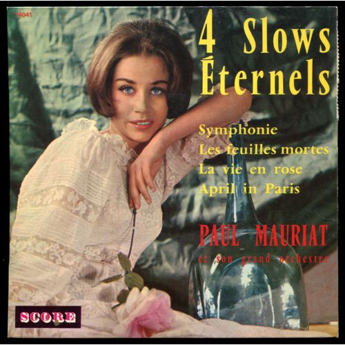Score 14041  :  4 Slows Eternels  :  Symphonie - Les Feuilles Mortes - La Vie En Rose - April In Paris