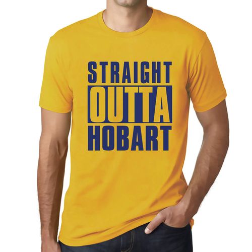 Homme Tee-Shirt Tout Droit Sorti De Hobart - Straight Outta Hobart - T-Shirt Graphique Éco-Responsable Vintage Cadeau Nouveauté
