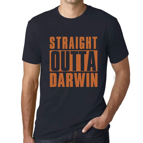 Homme Tee-Shirt Tout Droit Sorti De Darwin - Straight Outta Darwin - T-Shirt Graphique Éco-Responsable Vintage Cadeau Nouveauté