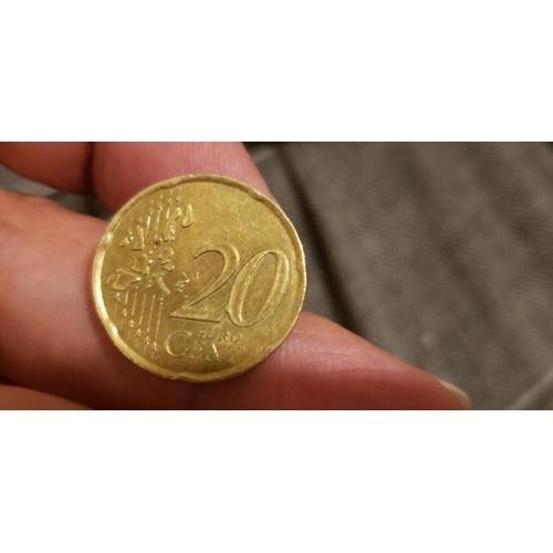 Pièce De Monnaie 20 Centimes Euros,France, Année 1999 ,Etat Comme Neuf, Prix 2000 Euros.