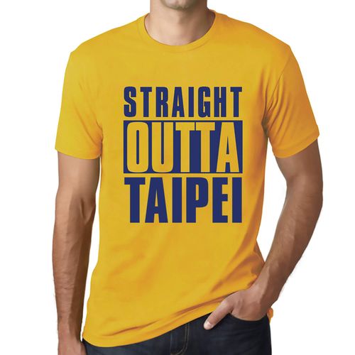 Homme Tee-Shirt Tout Droit Sorti De Taipei - Straight Outta Taipei - T-Shirt Graphique Éco-Responsable Vintage Cadeau Nouveauté