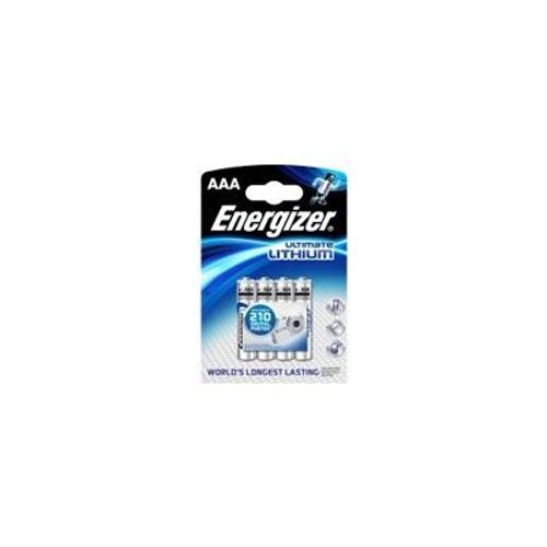 Energizer Ultimate - Batterie 4 x AAA - Li