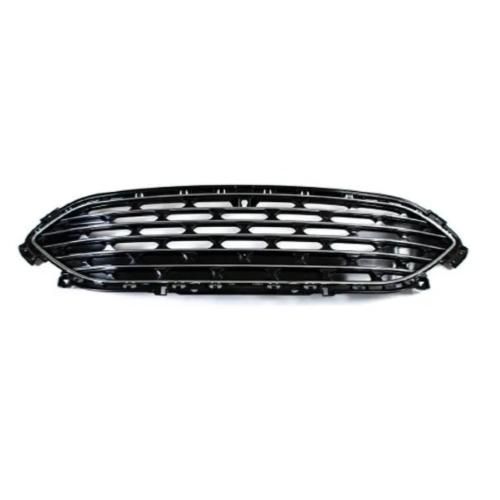 Grille Radiateur Pour Ford Kuga Iii Phase 1 Depuis 2020, Noire Lisse, Cadre Et Moulure Chromée, Neuve