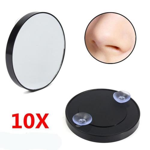 Miroir Grossissant X 10 Avec Ventouse Multicolore