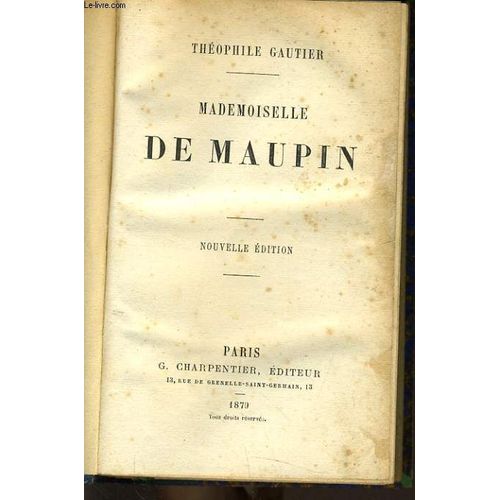 Mademoiselle De Maupin