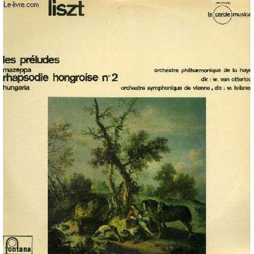 Disque Vinyle 33t Les Preludeesn Mazeppa, Rhapsodie Hongroise N°2, Hungaria