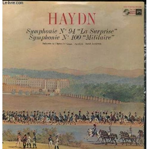 Disque Vinyle 33t Symphoni N°94 La Surprise, Symphonie N°100 Militaire