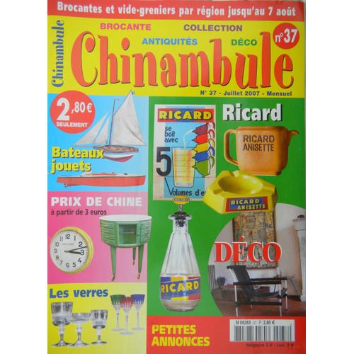 Chinambule 37 : Ricard, Bateaux Jouets, Les Verres