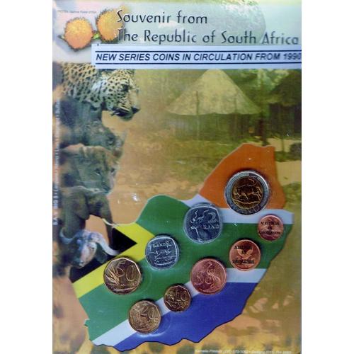 Lot De 7 Pièces Rand Afrique Du Sud De 5 Rand A 5cts De Rand