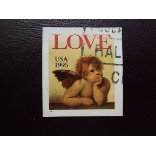 Etats-Unis...U.S.A.1995...L O V E .L' Ange.Sans Valeur Faciale. Oblitéré.