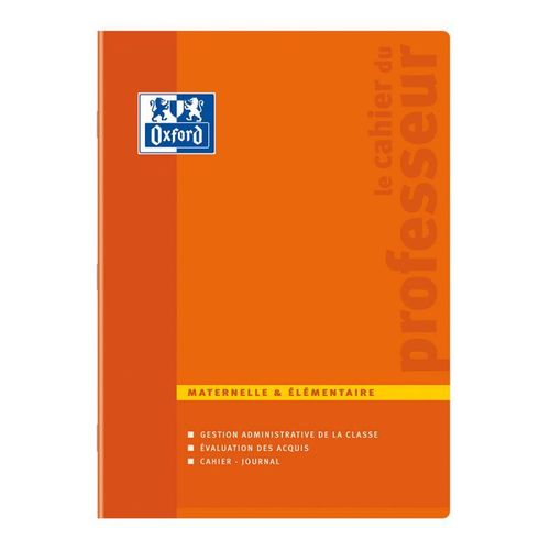 Cahier De Professeur Oxford 24x32 100 Pages Maternelle Et Elémentaire