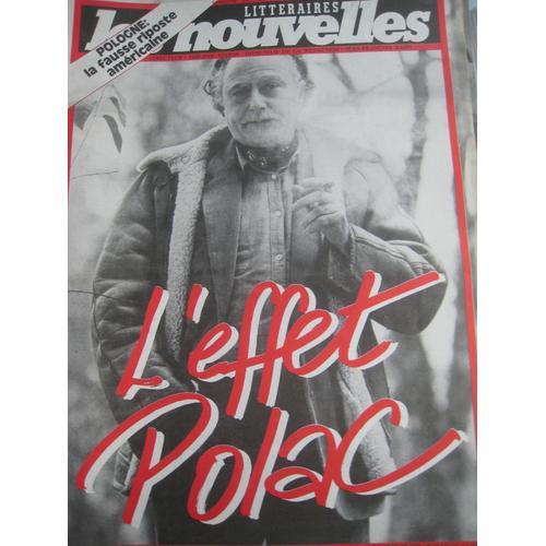 Les Nouvelles Littéraires 07 Janvier 1982 N° 2818 L'effet Polac.