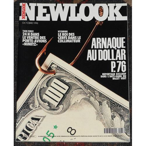 Newlook 87 01-10-1991: Dollar Fabriquer Faux Billets Porte Avion Chasse Nimitz Jesse Owens Daredevil