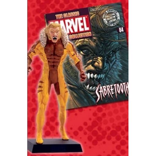 Figurine En Plomb Marvel Dents De Sabre Eaglemoss N°84 - Collection Occasion