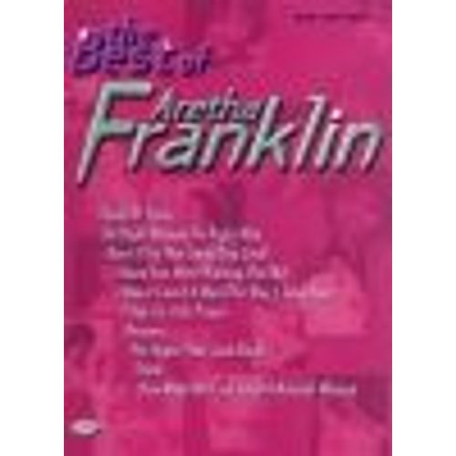 The Best Of Aretha Franklin - Sheet Music Book - Piano/Vocal/Guitar