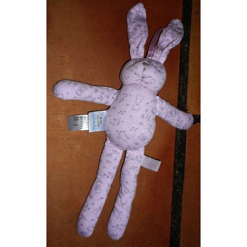 Cadet Rousselle Lapin Peluche Doudou 26 Cm