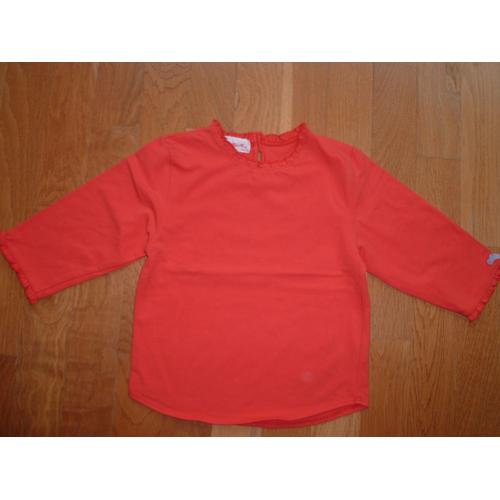 T-Shirt Clayeux Orange 10 Ans